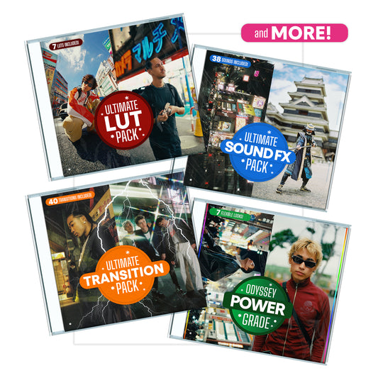 Creator Workflow Bundle (PowerGrade + LUT + SFX + Transition Pack)