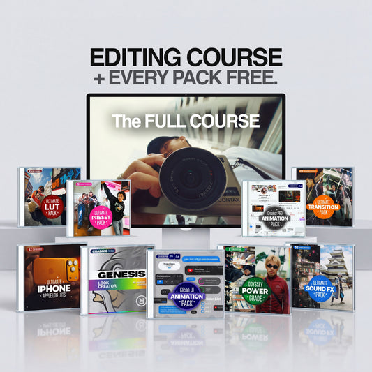 How I Shoot & Edit: The Full Course (+10 Packs Free)