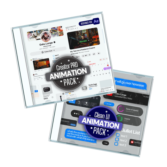 The Motion Bundle (Clean UI + Creator Pro)